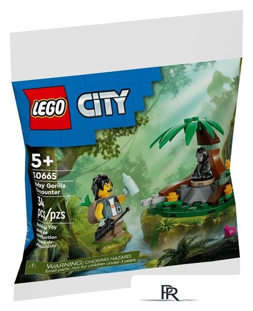 Конструктор LEGO City 30665 Встреча с детенышем гориллы - Изображение №1 — Интернет-магазин ПроЗаказ