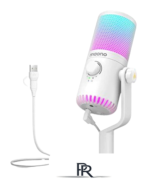 Проводной микрофон Maono DM30 RGB (белый) - Изображение №1 — Интернет-магазин ПроЗаказ