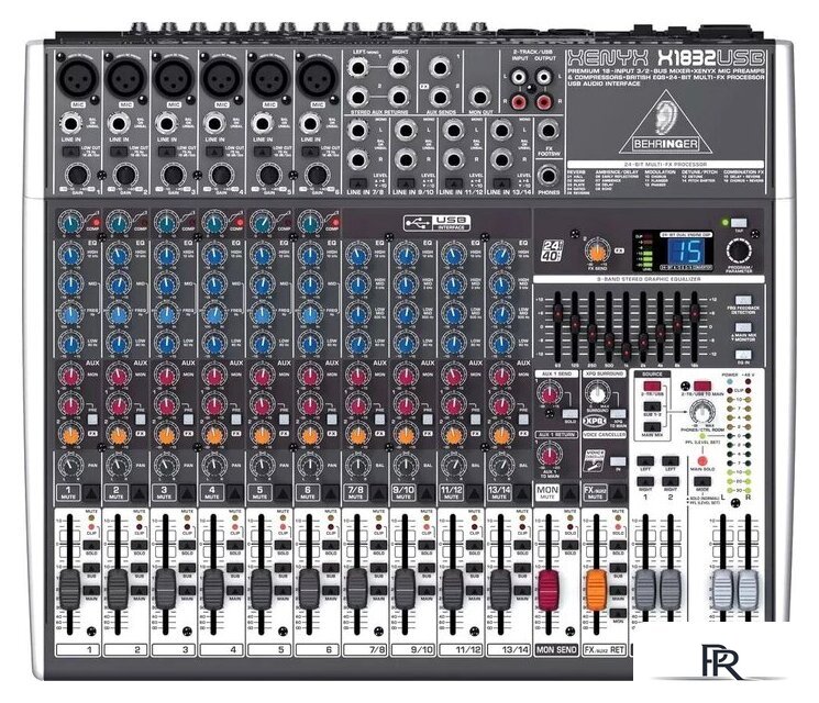 Микшерный пульт Behringer Xenyx X1832USB - Изображение №1 — Интернет-магазин ПроЗаказ