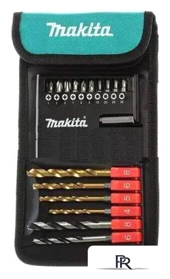 Набор оснастки для электроинструмента Makita D-31762 (17 предметов) - Изображение №1 — Интернет-магазин ПроЗаказ