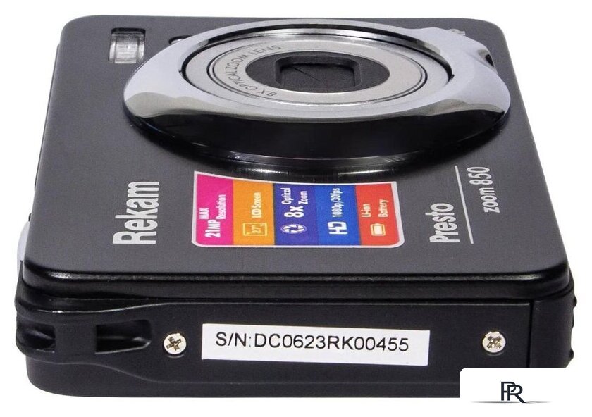 Фотоаппарат Rekam Presto zoom 850 (черный) - Изображение №8 — Интернет-магазин ПроЗаказ