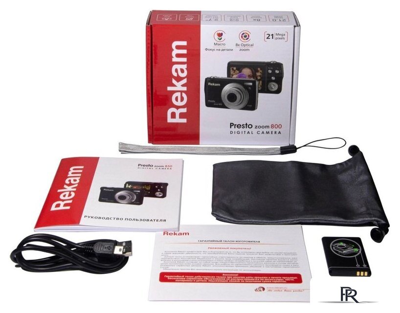 Фотоаппарат Rekam Presto zoom 850 (черный) - Изображение №11 — Интернет-магазин ПроЗаказ