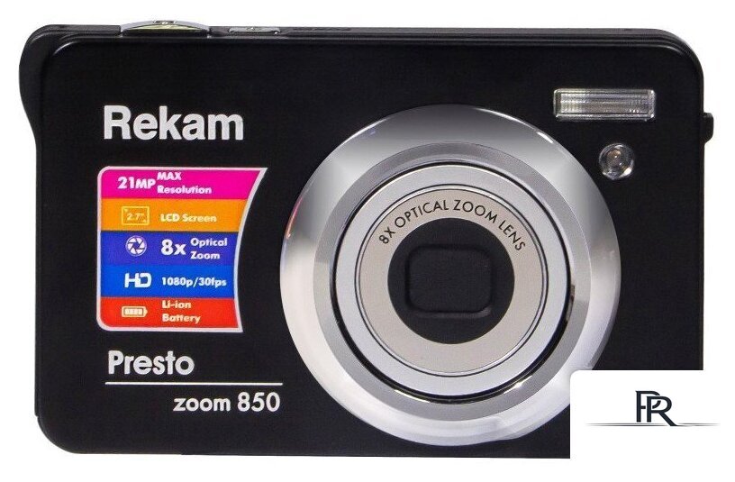 Фотоаппарат Rekam Presto zoom 850 (черный) - Изображение №1 — Интернет-магазин ПроЗаказ