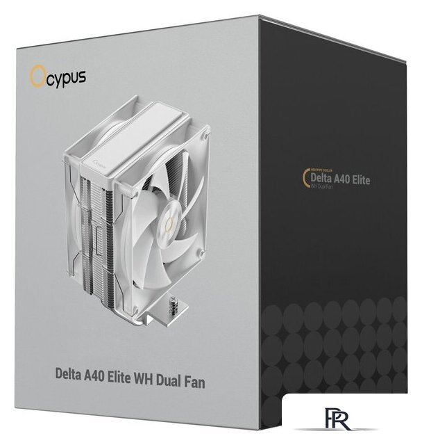 Кулер для процессора Ocypus Delta A40 Elite WH Dual FAN Delta-A40-WH2NNWN00X-GL - Изображение №10 — Интернет-магазин ПроЗаказ