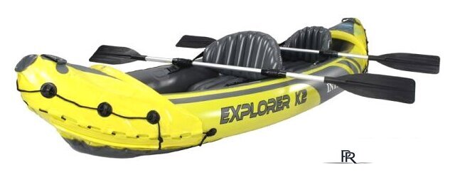Надувная лодка Intex Explorer K2 68307 - Изображение №3 — Интернет-магазин ПроЗаказ