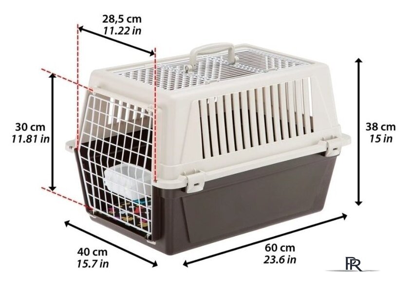 Переноска Ferplast Atlas Open 30 73017099 (цвет в ассортименте) - Изображение №2 — Интернет-магазин ПроЗаказ