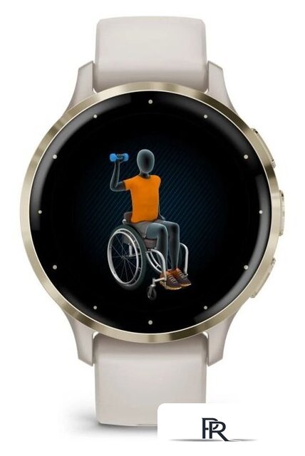 Умные часы Garmin Venu 3S (слоновая кость, с силиконовым ремешком) - Изображение №7 — Интернет-магазин ПроЗаказ