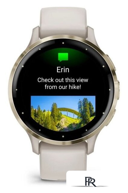 Умные часы Garmin Venu 3S (слоновая кость, с силиконовым ремешком) - Изображение №5 — Интернет-магазин ПроЗаказ