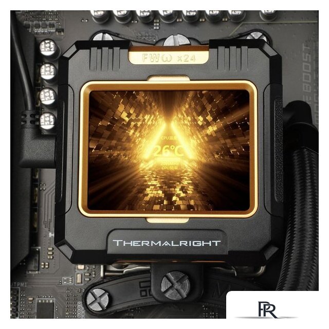 Система жидкостного охлаждения для процессора Thermalright Frozen Warframe 360 (черный) - Изображение №7 — Интернет-магазин ПроЗаказ