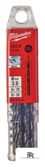 Набор сверл Milwaukee 4932363469 (10 предметов) - Изображение №1 — Интернет-магазин ПроЗаказ