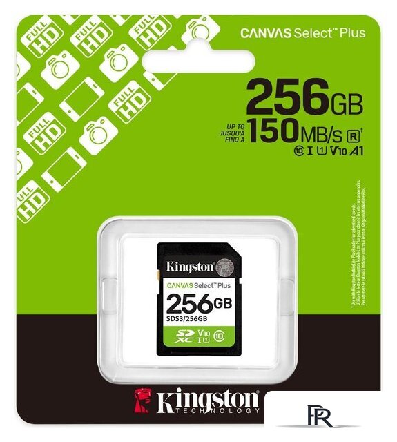 Карта памяти Kingston Canvas Select Plus SDXC 256GB SDS3/256GB - Изображение №3 — Интернет-магазин ПроЗаказ