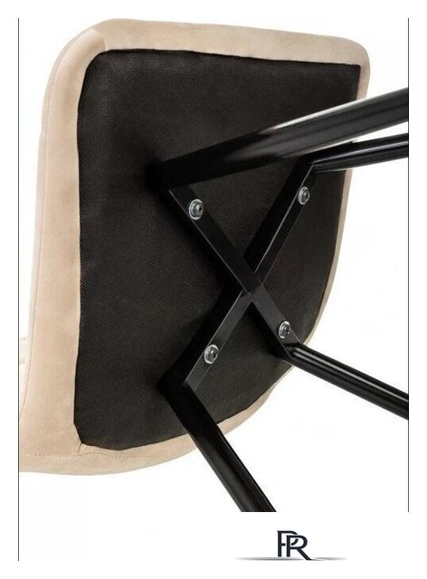 Стул Бюрократ CH-K1 4 шт (бежевый Holland 06/черный) - Изображение №5 — Интернет-магазин ПроЗаказ