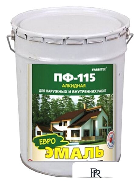 Эмаль Farbitex ПФ-115 20 кг (светло-серый) - Изображение №1 — Интернет-магазин ПроЗаказ