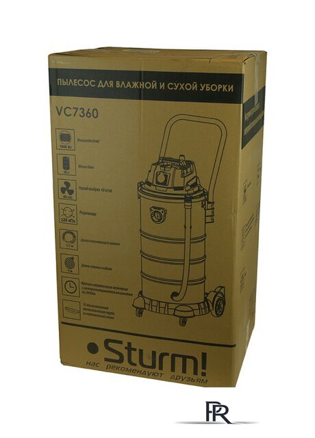 Пылесос Sturm VC7360 - Изображение №6 — Интернет-магазин ПроЗаказ