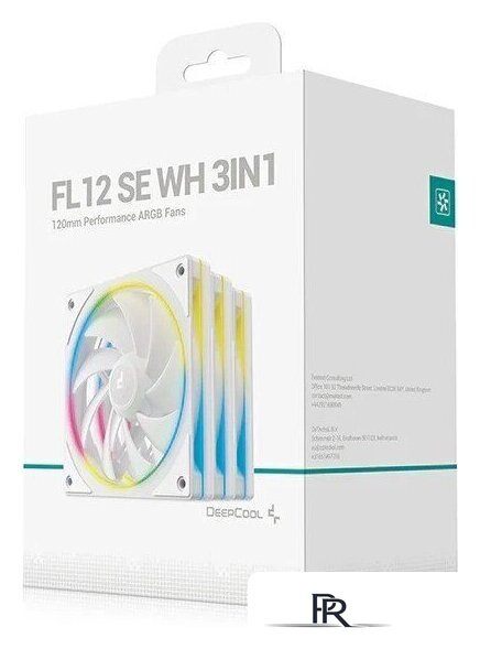 Комплект вентиляторов для корпуса DeepCool FL12 SE WH 3IN1 R-FL12SE-WHAPN3-G - Изображение №7 — Интернет-магазин ПроЗаказ