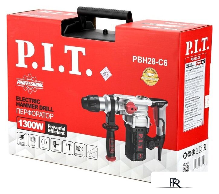 Перфоратор P.I.T. PBH28-C6 (кейс) - Изображение №3 — Интернет-магазин ПроЗаказ