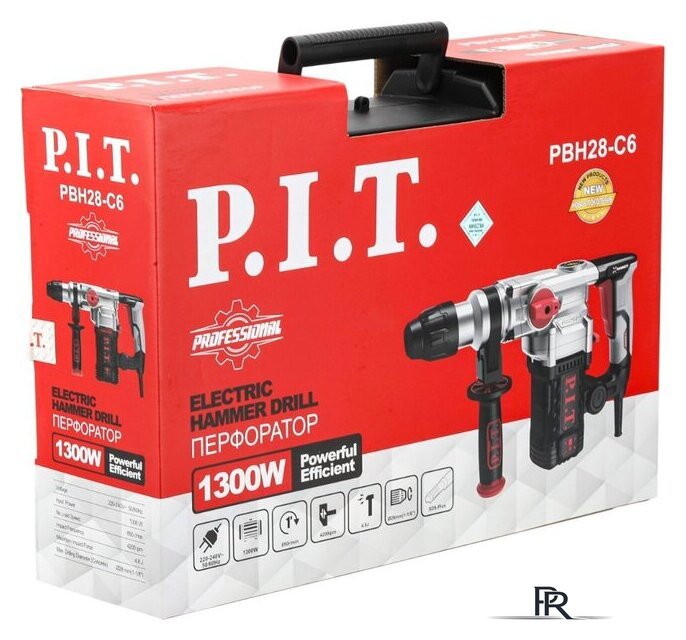 Перфоратор P.I.T. PBH28-C6 (кейс) - Изображение №4 — Интернет-магазин ПроЗаказ