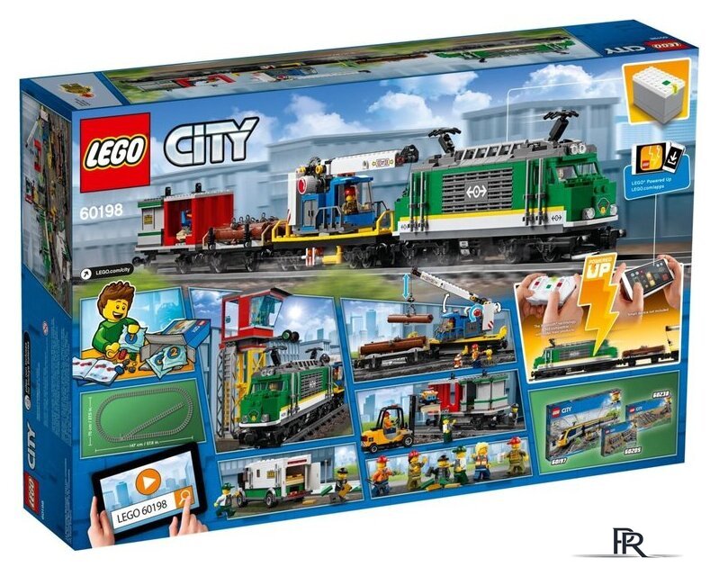 Конструктор LEGO City 60198 Грузовой поезд - Изображение №4 — Интернет-магазин ПроЗаказ