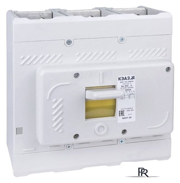 Выключатель автоматический КЭАЗ 400А 4000Im ВА57-39-340010 УХЛ3 690В AC 109883 - Изображение №1 — Интернет-магазин ПроЗаказ