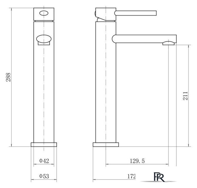 Смеситель Fashun A51234-21 - Изображение №3 — Интернет-магазин ПроЗаказ