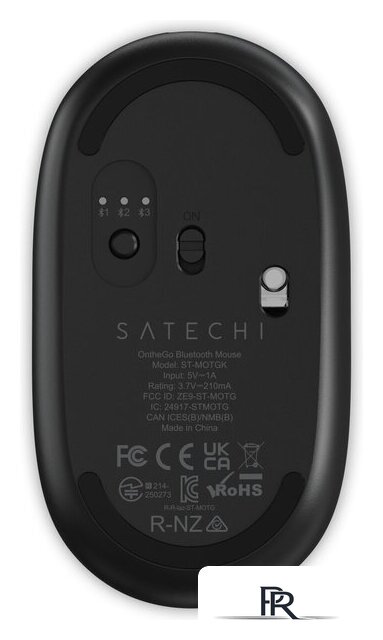 Мышь Satechi OntheGo Bluetooth Mouse (черный) - Изображение №2 — Интернет-магазин ПроЗаказ