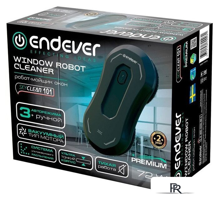 Робот для мытья окон Endever SkyClean 101 - Изображение №8 — Интернет-магазин ПроЗаказ