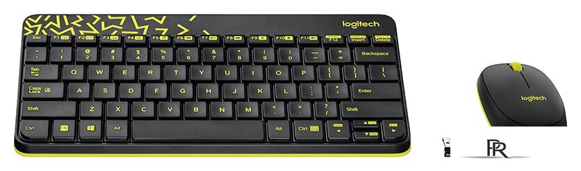 Офисный набор Logitech MK240 Nano 920-008213 (черный) - Изображение №2 — Интернет-магазин ПроЗаказ