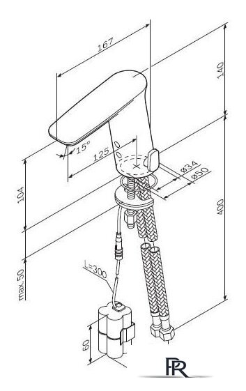Смеситель AM.PM Inspire 2.0 F50A02300 - Изображение №8 — Интернет-магазин ПроЗаказ
