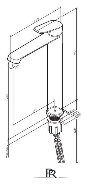 Смеситель AM.PM Func F8F92000 - Изображение №9 — Интернет-магазин ПроЗаказ