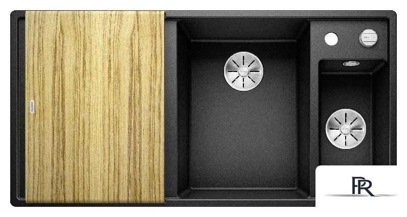 Кухонная мойка Blanco AXIA III 6 S 525851 (черный) - Изображение №1 — Интернет-магазин ПроЗаказ