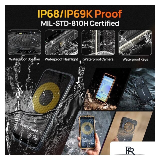 Телефон Ulefone Power Armor 16S 8GB/128GB (черный) - Изображение №9 — Интернет-магазин ПроЗаказ