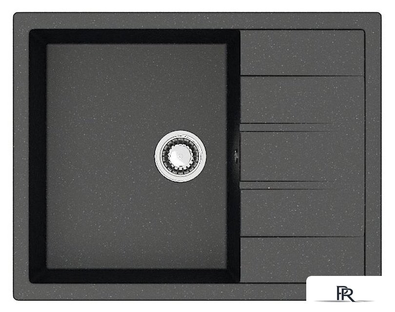 Кухонная мойка Berge BR-6502 + Like F8007122 (черный) - Изображение №2 — Интернет-магазин ПроЗаказ