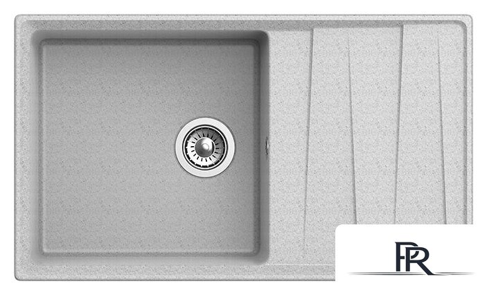 Кухонная мойка GranFest GF-LV-860L (серый) - Изображение №2 — Интернет-магазин ПроЗаказ