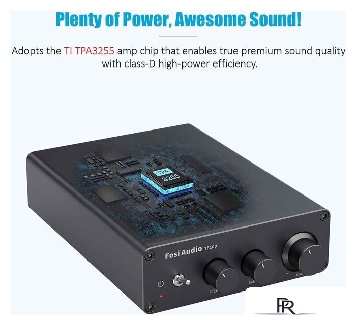 Усилитель мощности Fosi Audio TB10D (32V/5A) - Изображение №5 — Интернет-магазин ПроЗаказ