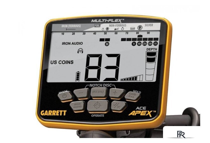 Металлоискатель Garrett Ace Apex (с беспроводными наушниками) - Изображение №4 — Интернет-магазин ПроЗаказ