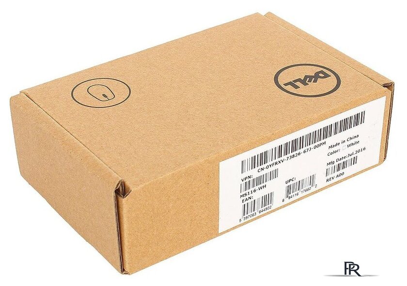 Мышь Dell Optical Mouse MS116 (белый) - Изображение №4 — Интернет-магазин ПроЗаказ