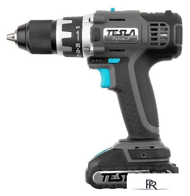 Дрель-шуруповерт Tesla TCD182DC (с 2-мя АКБ, кейс) - Изображение №2 — Интернет-магазин ПроЗаказ