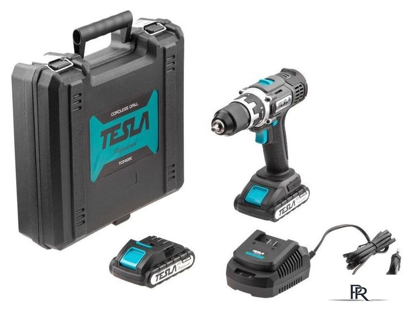 Дрель-шуруповерт Tesla TCD182DC (с 2-мя АКБ, кейс) - Изображение №9 — Интернет-магазин ПроЗаказ