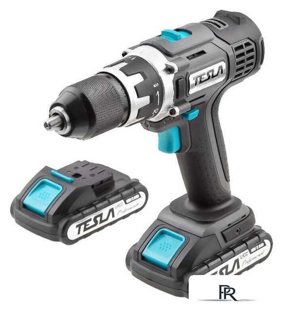 Дрель-шуруповерт Tesla TCD182DC (с 2-мя АКБ, кейс) - Изображение №1 — Интернет-магазин ПроЗаказ