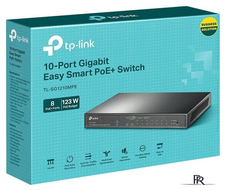 Настраиваемый коммутатор TP-Link TL-SG1210MPE - Изображение №7 — Интернет-магазин ПроЗаказ