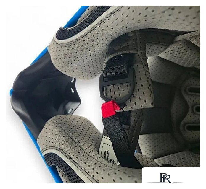 Мотошлем AIM RH855 Carbon Razor RH855R-DBR-XS (XS, синий/красный) - Изображение №12 — Интернет-магазин ПроЗаказ