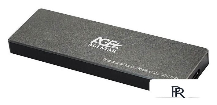 Бокс для накопителей M.2 AgeStar 31UBVS6C (черный) - Изображение №1 — Интернет-магазин ПроЗаказ