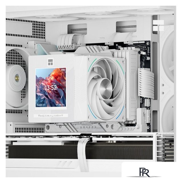 Кулер для процессора Thermalright Phantom Spirit 120 Vision SNOW (белый) - Изображение №2 — Интернет-магазин ПроЗаказ