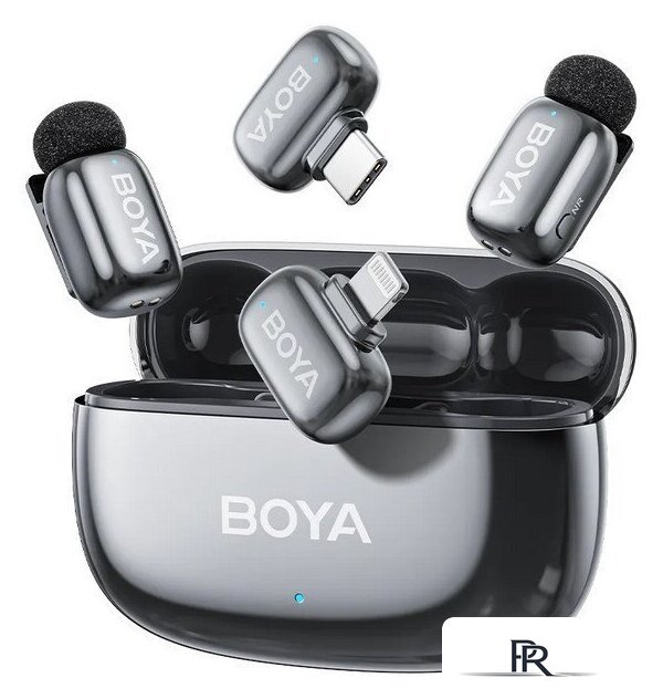 Радиосистема BOYA Mini 2-01 (черный) - Изображение №1 — Интернет-магазин ПроЗаказ