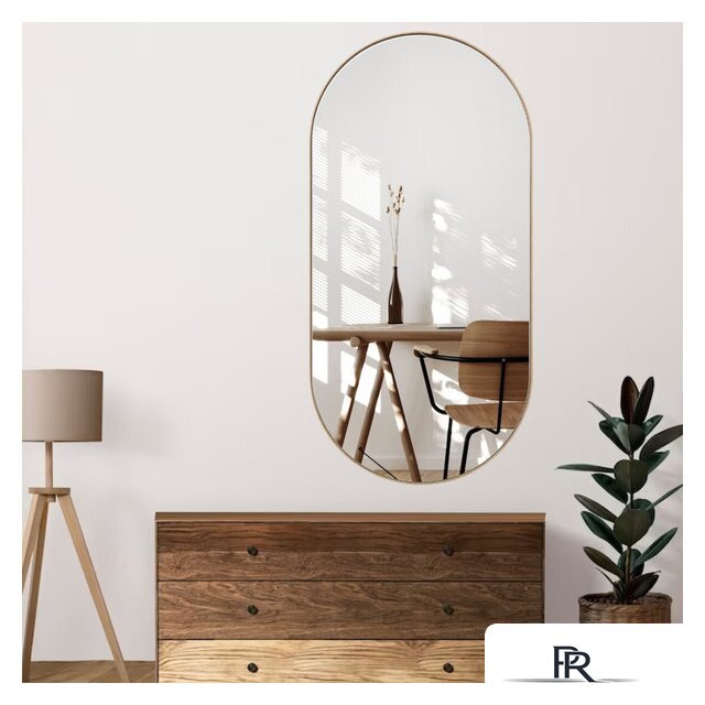 Зеркало EMZE Loft Oval 50x100 LOFT.50.100.DUB (дуб) - Изображение №2 — Интернет-магазин ПроЗаказ