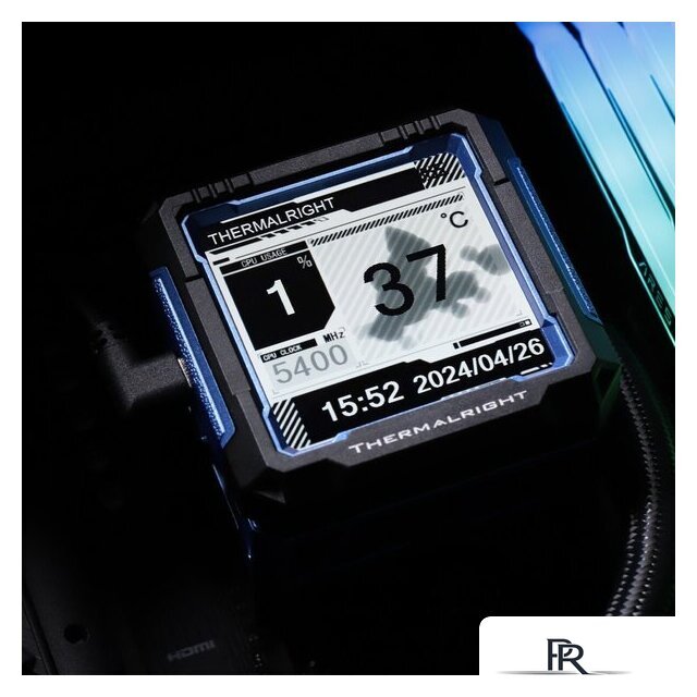 Система жидкостного охлаждения для процессора Thermalright Frozen Warframe Pro 360 (черный) - Изображение №8 — Интернет-магазин ПроЗаказ