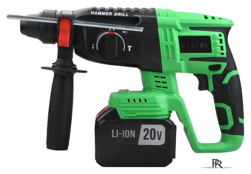 Перфоратор Zitrek Destroyer Pro 063-4373 (с 2-мя АКБ, кейс) - Изображение №4 — Интернет-магазин ПроЗаказ