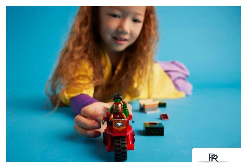 Конструктор LEGO Super Heroes Железный человек на мотоцикле и Халк 76287 - Изображение №7 — Интернет-магазин ПроЗаказ