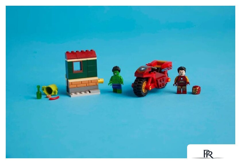Конструктор LEGO Super Heroes Железный человек на мотоцикле и Халк 76287 - Изображение №10 — Интернет-магазин ПроЗаказ