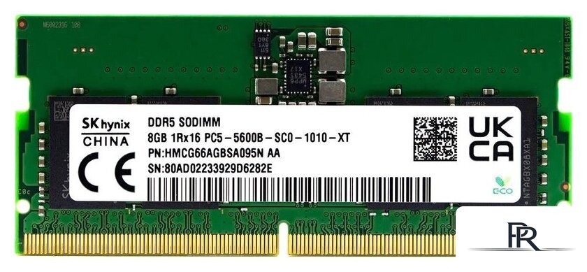 Оперативная память Hynix 8ГБ DDR5 5600 МГц HMCG66AGBSA095N - Изображение №1 — Интернет-магазин ПроЗаказ